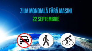 Ziua Mondială fără Mașini, sărbătorită la Reșița pe biciclete, role și trotinete