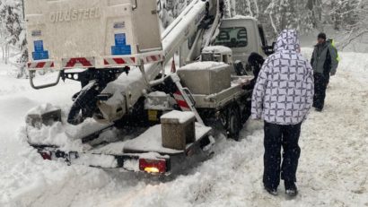 Caraș Severin: 5 localități și stațiunea Muntele Mic nu au energie electrică