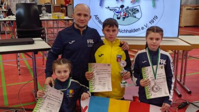 Andrada Dinţă, pe urmele Alinei Vuc! Micuţa luptătoare reşiţeană, fruntaşă în Germania