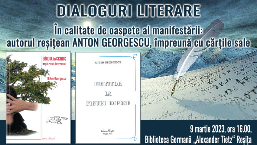 Dialoguri literare la Biblioteca germană din Reşiţa Dialoguri literare la Biblioteca germană din Reşiţa