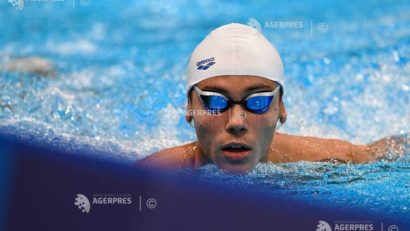 David Popovici a ratat podiumul european la 200 m liber