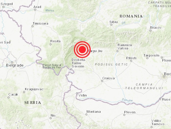 Cutremur la 94 de kilometri de Reşiţa Cutremur la 94 de kilometri de Reşiţa