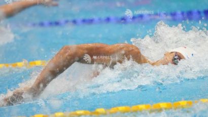 David Popovici s-a calificat cu al cincilea timp în finala de la 100 m liber