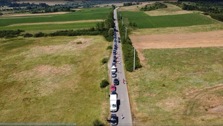 Protestele, singura speranță pentru ca DJ 572 Comorâște – Doclin să fie reparat Protestele, singura speranță pentru ca DJ 572 Comorâște – Doclin să fie reparat