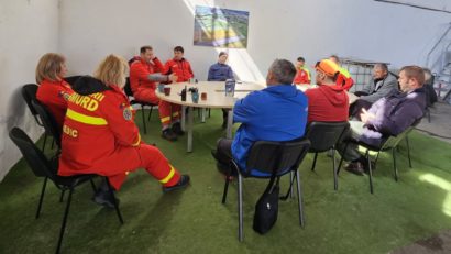 La aeroportul din Caransebeș devine operațional punctul de lucru al Salvamont