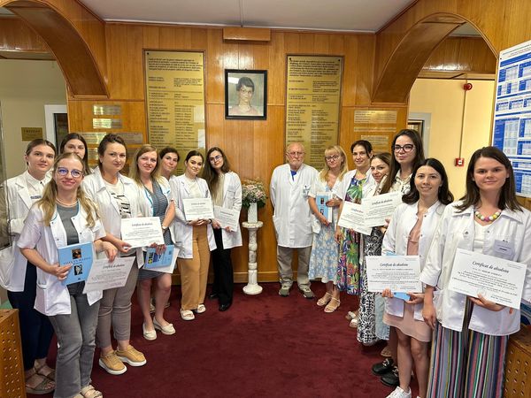 Tinerii medici se perfecţionează la Centrul Medical ,,Cristian Șerban” din Buziaș Tinerii medici se perfecţionează la Centrul Medical ,,Cristian Șerban” din Buziaș