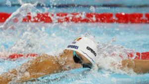 David Popovici, în finala probei de 200 m liber cu cel mai bun timp la Trofeul Settecolli