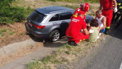 Accident rutier la limita dintre județele Caraș-Severin și Mehedinți