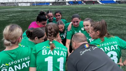 Debut cu dreptul pentru ACS Sporting Banat! Fotbalistele reşiţene au învins în Cupă formaţia Real Oltenia Craiova