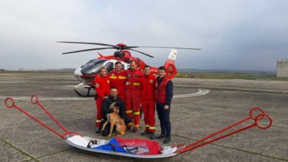 Pe aeroportul din Caransebeș va fi deschis oficial în această lună punctul de lucru al Salvamont Caraș-Severin