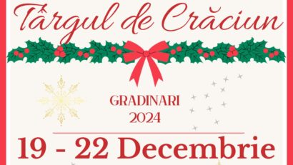 Primul Târg de Crăciun la Grădinari! Comuna cărăşeană se alătură campaniei Muzică pentru Viaţă.