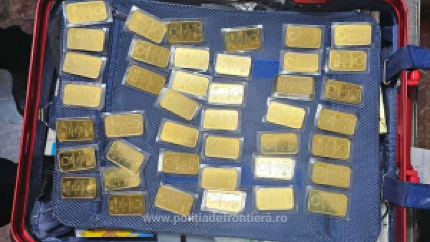 Zeci de lingouri din aur, nedeclarate, descoperite la Aeroportul Timişoara Zeci de lingouri din aur, nedeclarate, descoperite la Aeroportul Timişoara