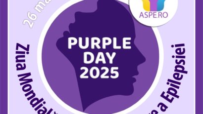 26 martie – Ziua internațională a luptei împotriva epilepsiei (Purple Day)