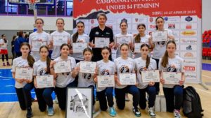 Baschet juvenil: fetele de la CSS Bega Timișoara U14, în TOP 8 naţional