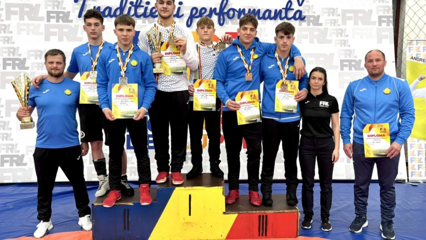Luptătorii reşiţeni, pe podium la Naţionalele U17 de la Călăraşi