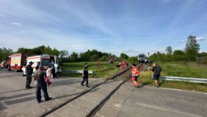 Două persoane au decedat în urma unui accident feroviar la Begheiu Mic, judeţul Timiș