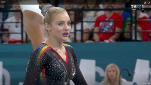 Sabrina Maneca Voinea, medaliată cu aur la sol, la Cupa Mondială de gimnastică de la Doha