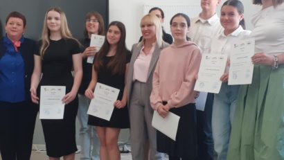 Ceremonia de acordare a diplomelor DSD la Colegiul Național „Diaconovici-Tietz” din Reșița – un pas important pentru viitorul elevilor