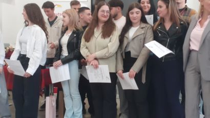 Ceremonia de acordare a diplomelor DSD la Colegiul Național „Diaconovici-Tietz” din Reșița – un pas important pentru viitorul elevilor