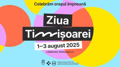 Ziua Timișoarei 2025: peste 100 de evenimente gratuite în 50 de locații din oraș, între 1 și 3 august