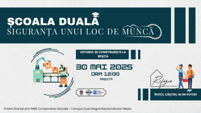 Viitorul se construiește la Reșița: vino la Târgul de Meserii și descoperă educația duală