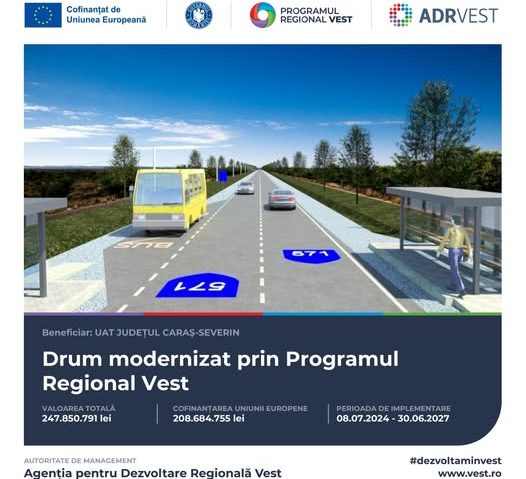 Consiliul Județean Caraș-Severin modernizează DJ 571, între Moldova Nouă și Ciuchici Consiliul Județean Caraș-Severin modernizează DJ 571, între Moldova Nouă și Ciuchici
