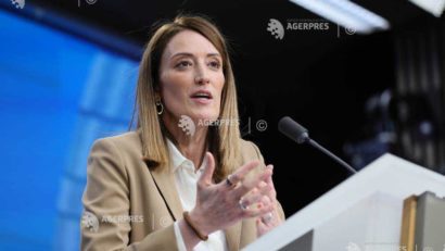 Roberta Metsola primește Premiul Timișoara pentru Valori Europene