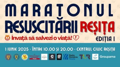 SMURD şi ISU Semenic organizează primul Maraton al Resuscitării pe 1 iunie la Reșița