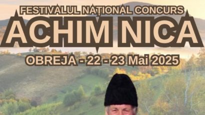 Festivalul-Concurs „Achim Nica” reînvie tradiția la Obreja, în 22–23 mai 2025