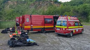 Scafandrii din vestul țării au participat la antrenamente comune în Caraș-Severin