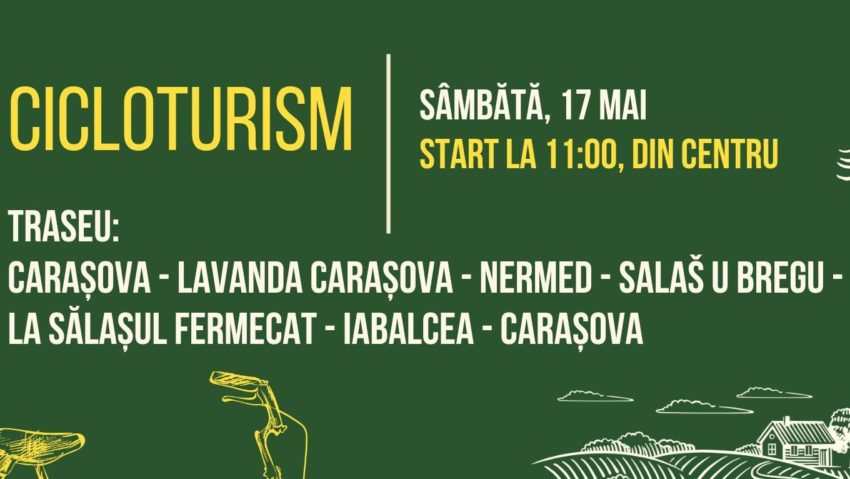 Carașova pe două roți: Hai cu bițicla! – o invitație la descoperire și mișcare în inima Banatului de Munte Carașova pe două roți: Hai cu bițicla! – o invitație la descoperire și mișcare în inima Banatului de Munte