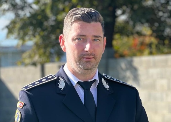Cristian Dimofte, noul comandant al Poliției Lugoj Cristian Dimofte, noul comandant al Poliției Lugoj