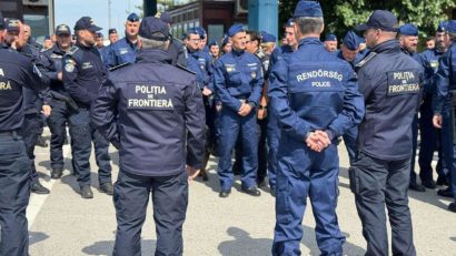 Acțiune cu forțe mărite la frontiera de vest: peste 1.000 de mijloace de transport verificate