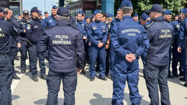 Acțiune cu forțe mărite la frontiera de vest: peste 1.000 de mijloace de transport verificate
