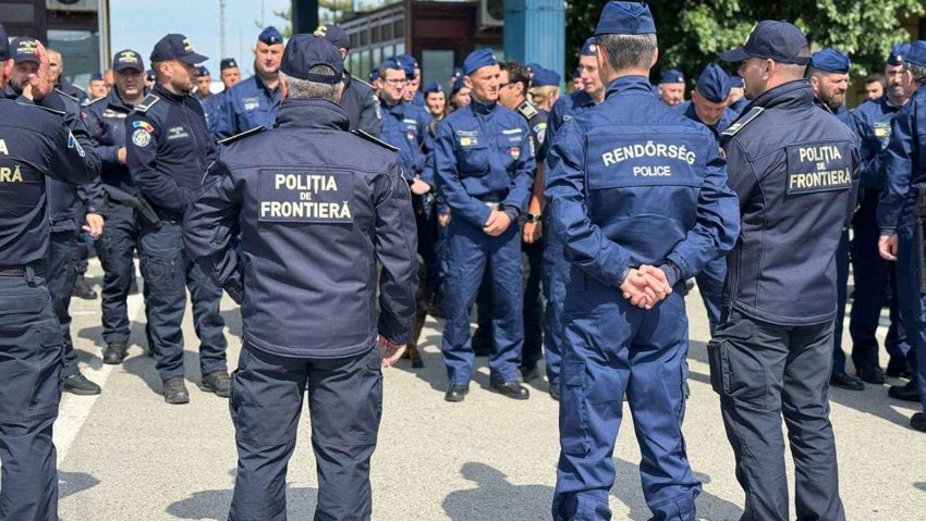 Acțiune cu forțe mărite la frontiera de vest: peste 1.000 de mijloace de transport verificate