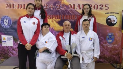 Daniela Doban şi George Ivan, aur şi argint la Naţionalele de karate WUKF!