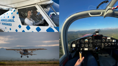Tinerii piloți au început zborul spre visul lor: 33 de cursanți se pregătesc la Aeroclubul Caransebeș