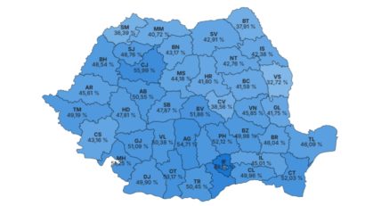 Alegeri prezidențiale 2025. Prezența la vot a fost de 53,21%