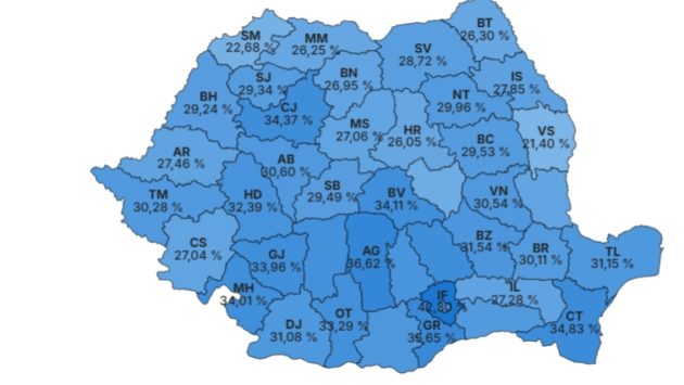 Alegeri prezidențiale 2025. Prezența la vot a ajuns la 32,4%