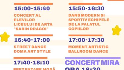 1 Iunie – Festivalul Copilăriei la Arad: patru zone magice dedicate celor mici