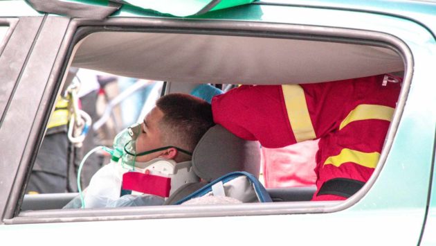 Exerciții spectaculoase şi descarcerare: 1.500 de persoane la Maratonul Resuscitării de la Reşiţa