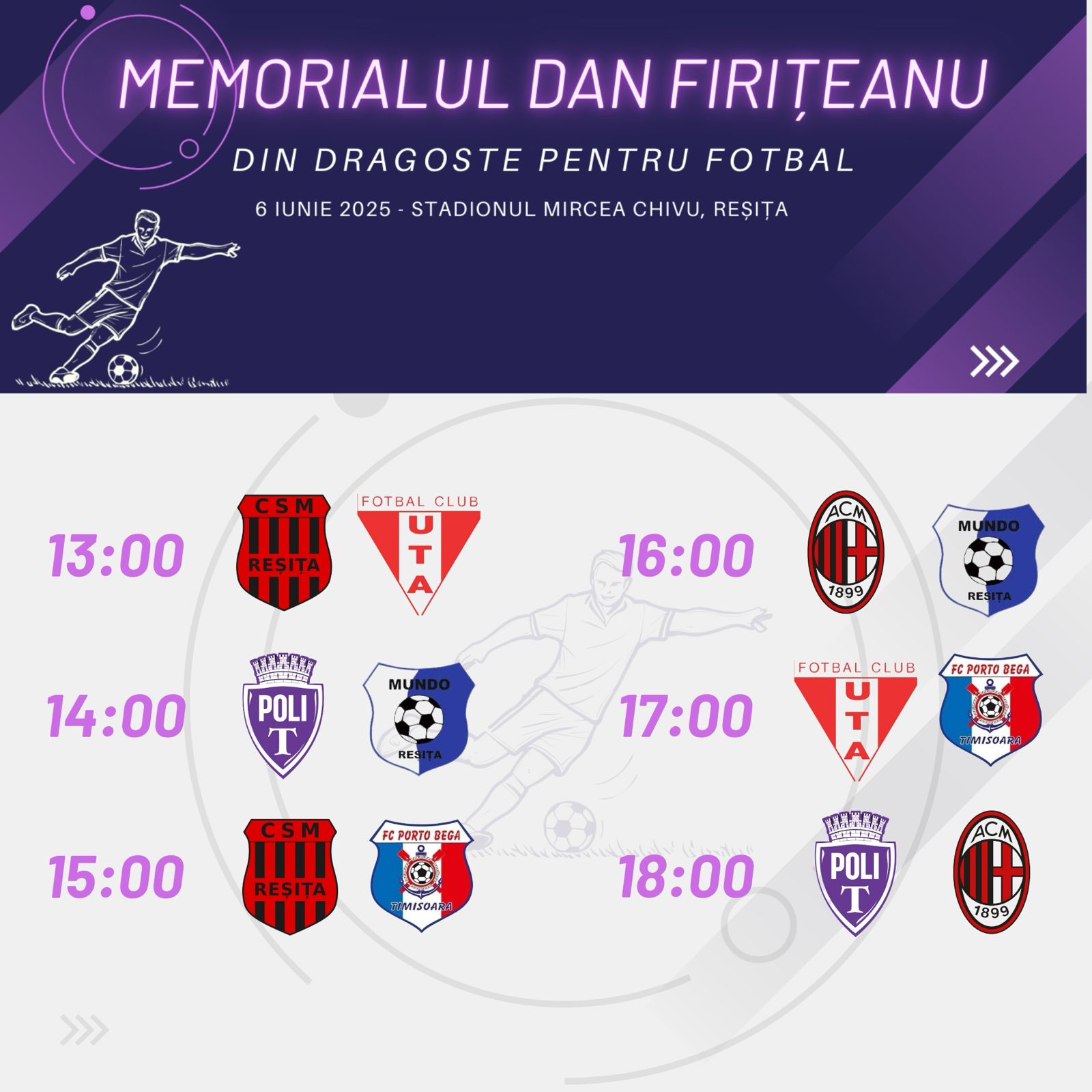 Afis Memorial Dan Firițeanu