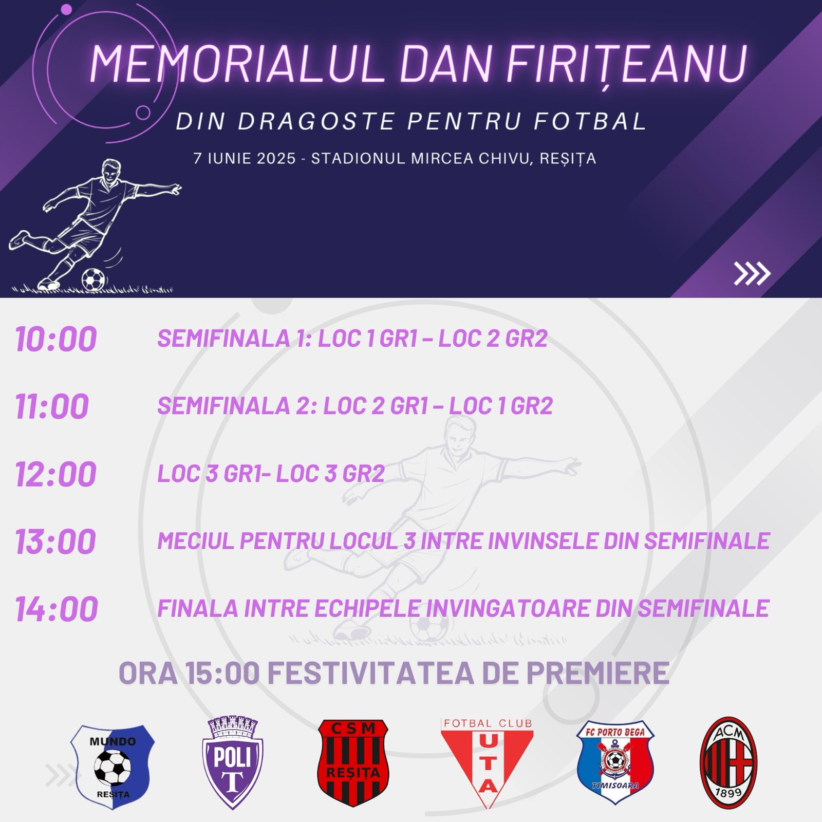 Afis Memorial Dan Firițeanu