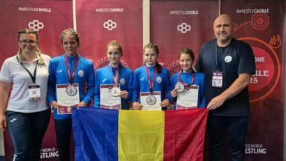 Lupte: reșițeanca Andrada Dință a cucerit bronz european!
