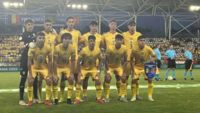 Fotbal: România, debut fericit, dar cu emoții, la Europeanul U19