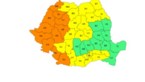 Cod portocaliu de caniculă în Banat, Crișana, Oltenia și Transilvania. Temperaturile urcă până la 37°C în weekend