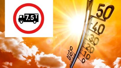 Restricții de circulație în Caraș-Severin din cauza caniculei: Ce drumuri sunt afectate și ce rute ocolitoare pot fi folosite