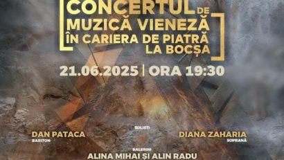 Concert vienez sub cerul liber la Bocșa, în cariera de piatră!