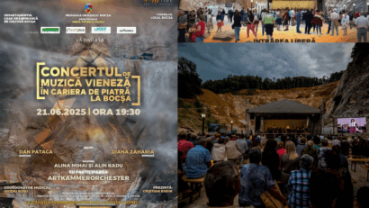Concert vienez sub cerul liber la Bocșa, în cariera de piatră!
