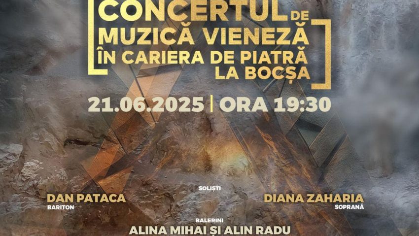 Concert vienez sub cerul liber la Bocșa, în cariera de piatră! Concert vienez sub cerul liber la Bocșa, în cariera de piatră!